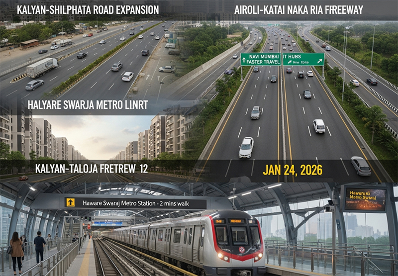 Upcoming infrastructure near Haware Swaraj Dombivli